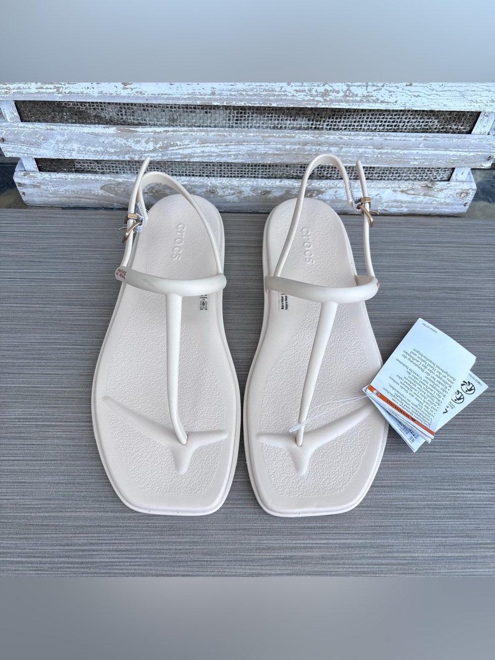 CROCS Miami Studded Thong Sandals
